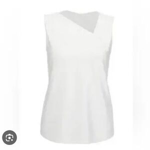 CAbi White Duchess Tank #6352